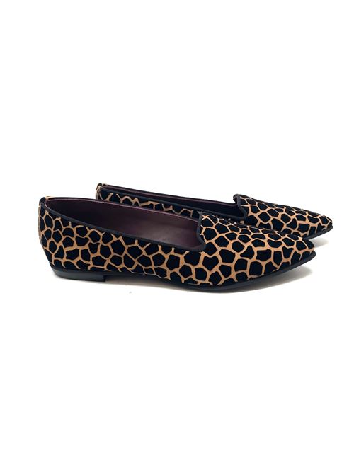 Ballerina giraffa IL LACCIO | 982CAMOSCIOGIRAFFA/BRANDY